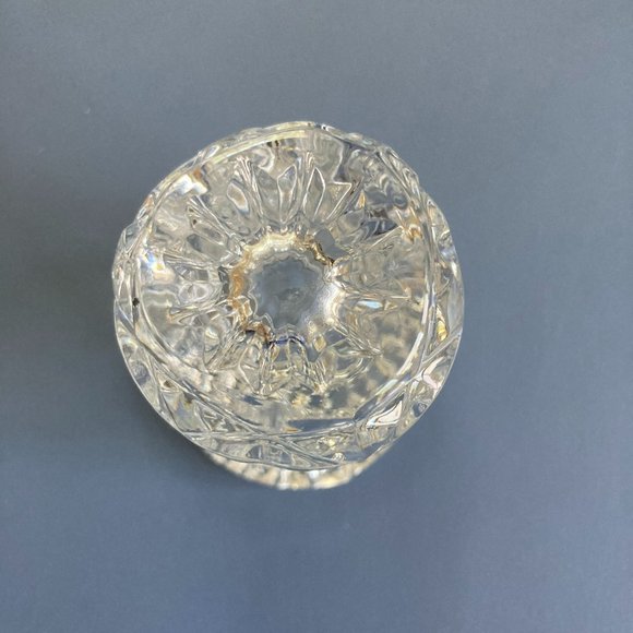 Vintage Depression Glass/Crystal Candlestick Holder 3" - Picture 4 of 4